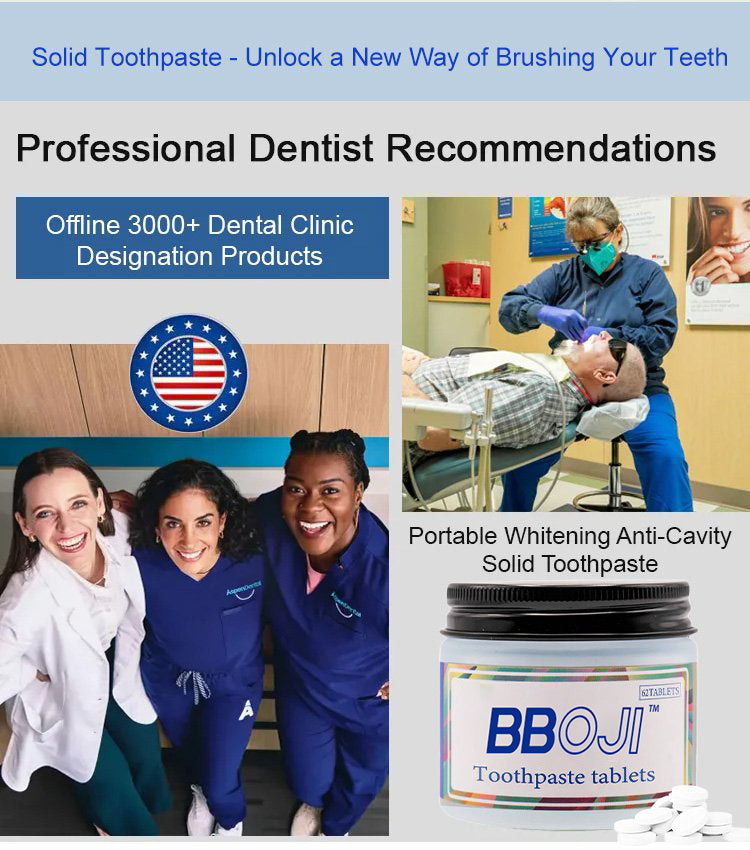 Portable Chewing Breath Freshening Toothpaste