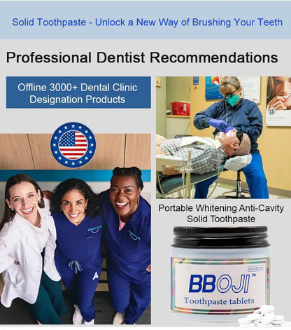 Portable Chewing Breath Freshening Toothpaste