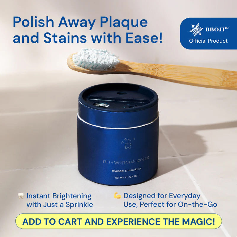 Magic Whitening Toothpaste BBOJI™ Powder with Hydroxyapatite - World's First & Only!