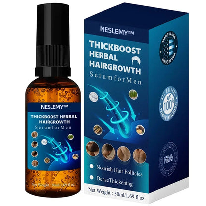 💥🩵[✨Last Day Discount:60% OFF✨] NESLEMY™ThickBoost Herbal HairGrowth Serum for Men(👨‍⚕AAD RECOMMENDS👨‍⚕)