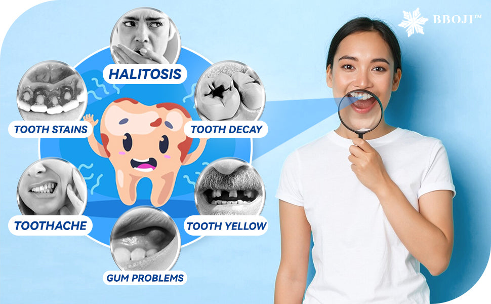 Magic Whitening Toothpaste BBOJI™ Powder with Hydroxyapatite - World's First & Only!