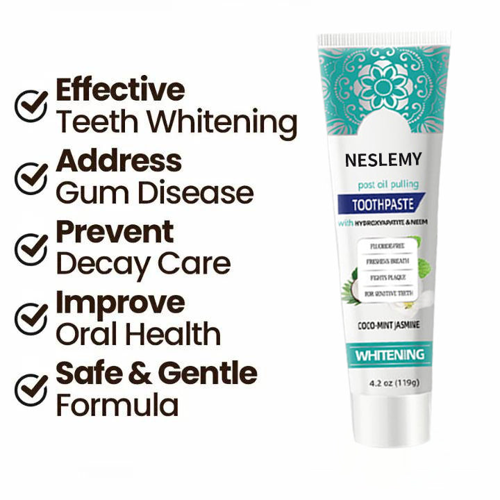 ✨HOT SALE💕GuruNanda Non Fluoride, Hydroxyapatite, Whitening Toothpaste